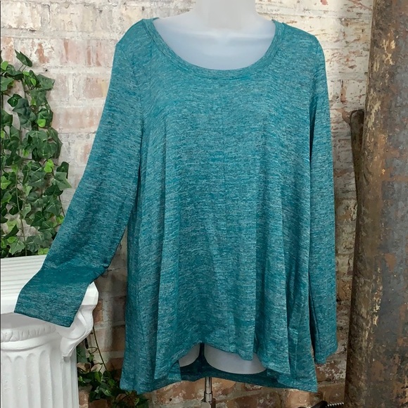 Jones New York Tops - NWT Jones New York Knit Top Jade Melange Jones New York Tops - NWT Jones New York Knit Top Jade Melange
